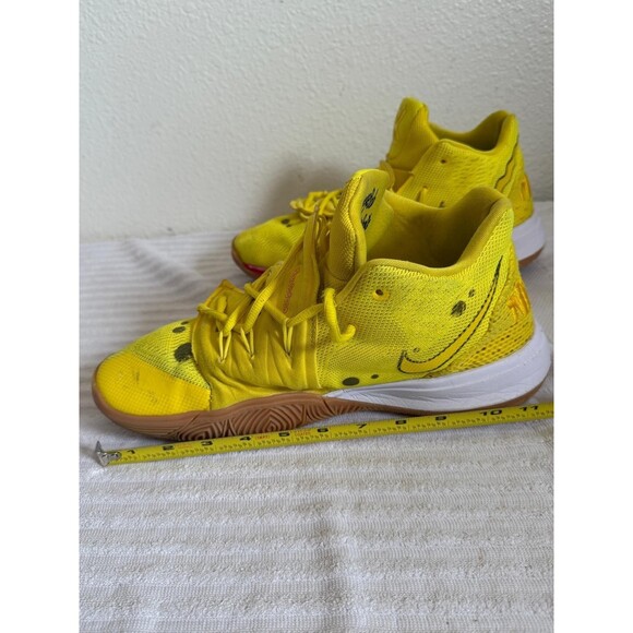 Nike Kyrie 5 Spongebob Squarepants Yellow Basketball Sneakers Mens Size USA 11 main image 13